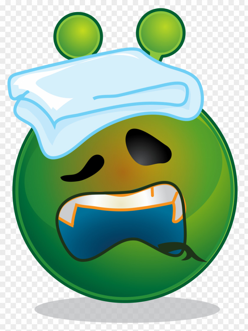Smiley Green Emoticon Emoji Clip Art PNG
