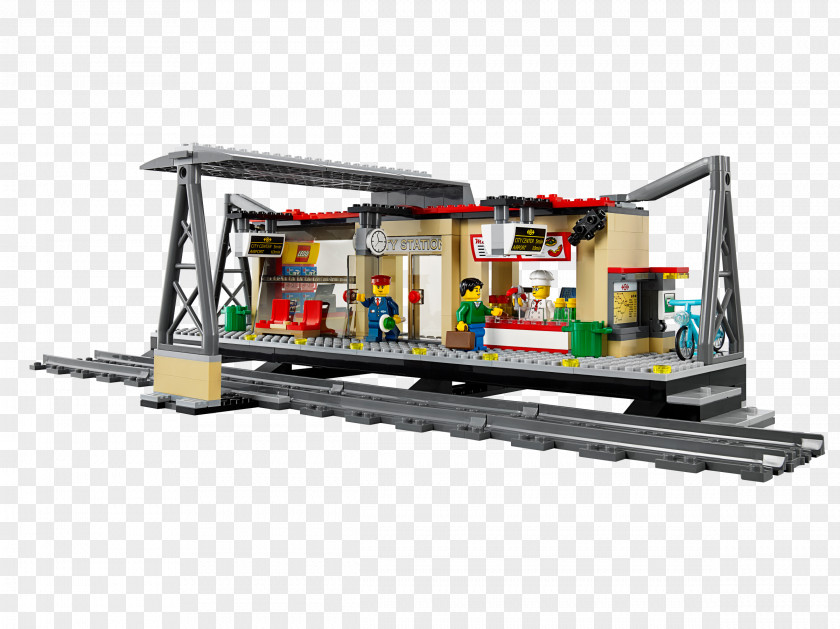 Train LEGO 60050 City Station Lego PNG