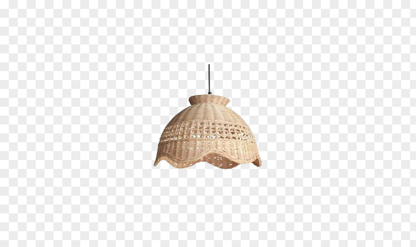 Bamboo Shade Rattan Pendant Light Fixture Lampshade Lighting PNG