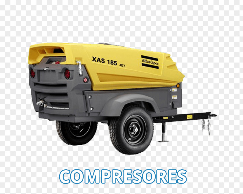 Business Compressor Pneumatic Tool Heavy Machinery Atlas Copco Augers PNG