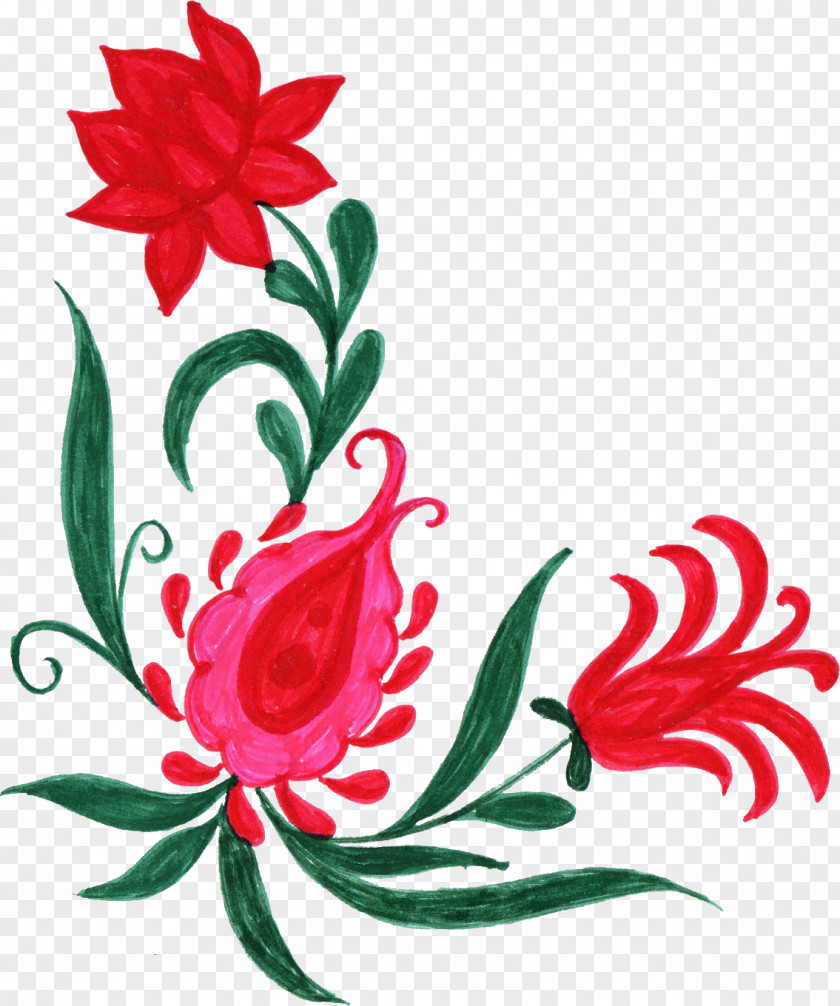 Corner Flower Cut Flowers Clip Art PNG