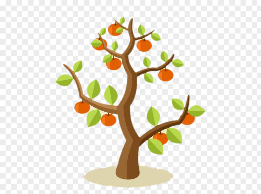 Creative Apple Tree Branch Clip Art PNG
