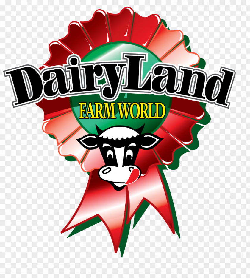 Dairyland Farm World Logo Font PNG