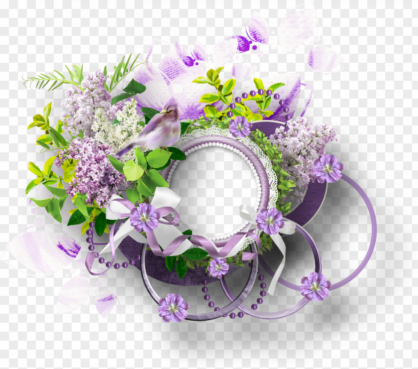 Flower Cluster Border Flowers Photography Clip Art PNG