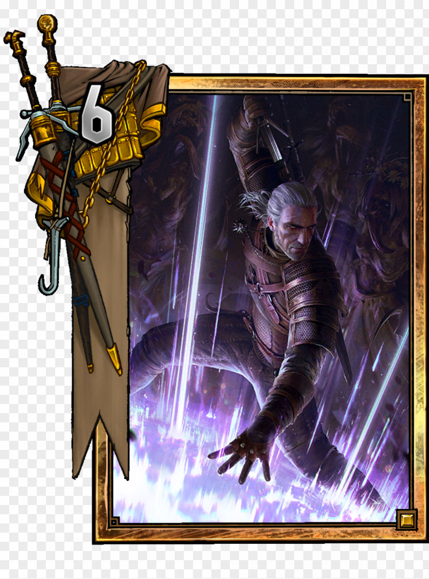 Geralt Gwent: The Witcher Card Game Of Rivia 3: Wild Hunt Triss Merigold PNG