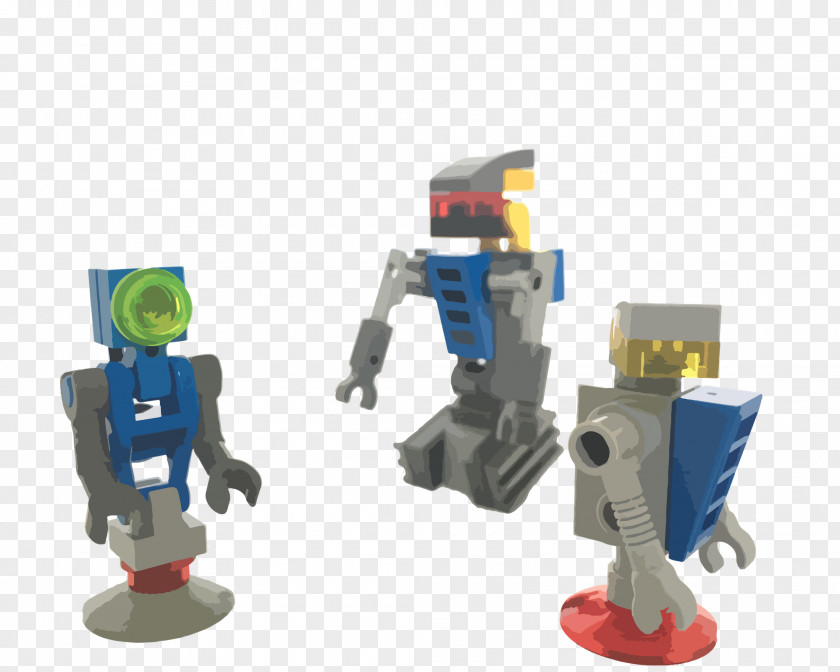 Robot Plastic Figurine PNG