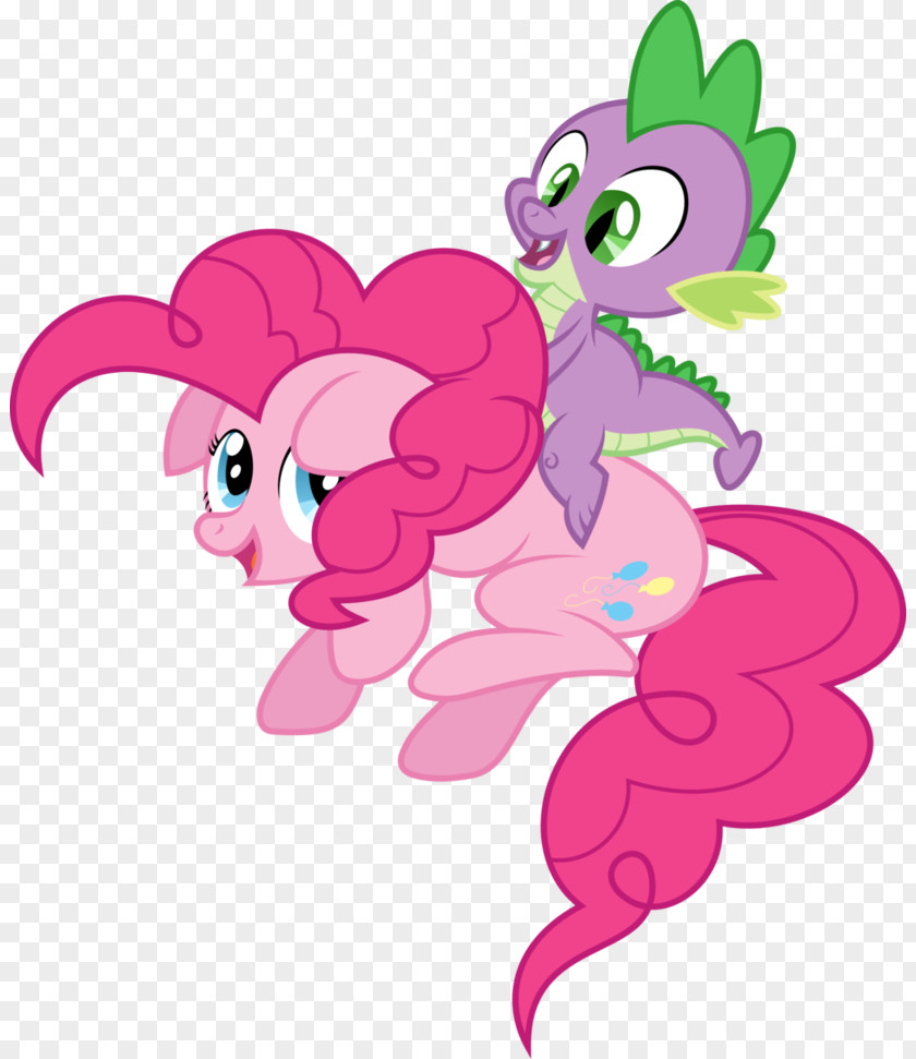 RODEO Pinkie Pie Spike Pony Animation PNG