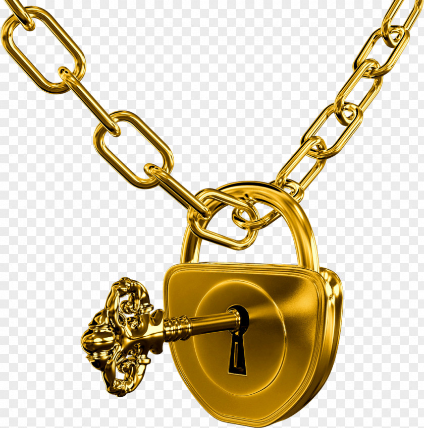 Zipper Key Chains Padlock PNG