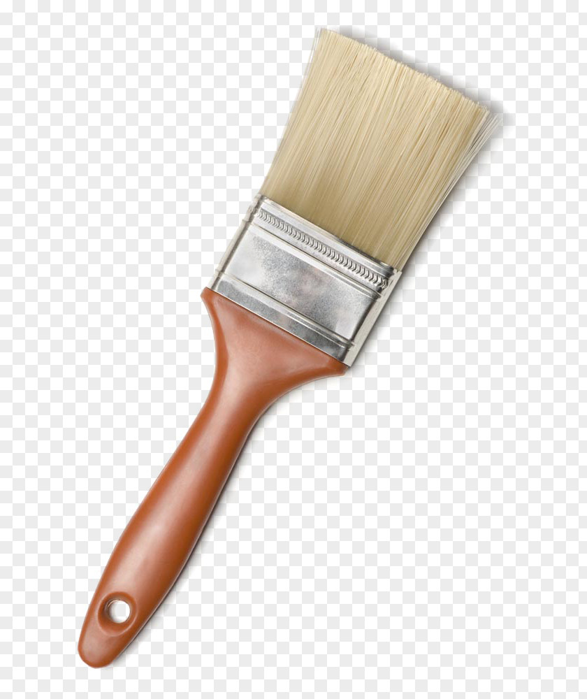 Brown Paint Brush Paintbrush Wall PNG