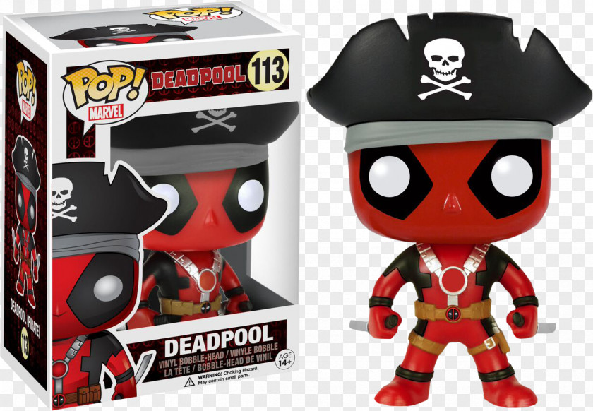 Deadpool Funko Action & Toy Figures Bobblehead PNG