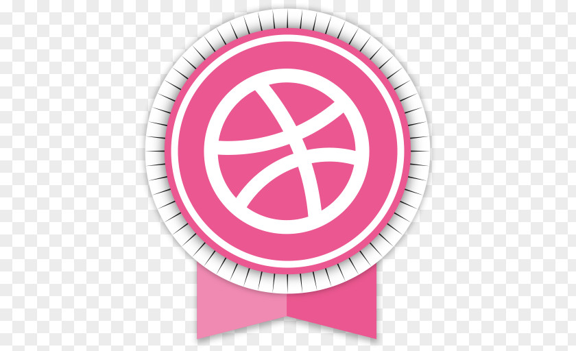 Dribbble Pink Area Text Symbol PNG