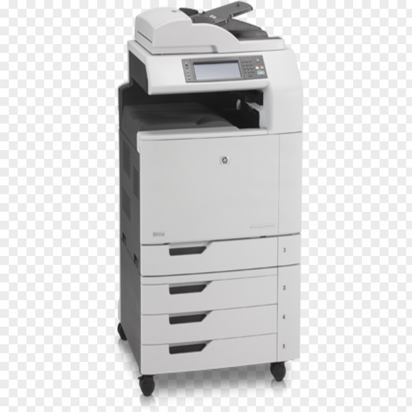 Hewlett-packard Hewlett-Packard Multi-function Printer HP LaserJet CM6040 Laser Printing PNG