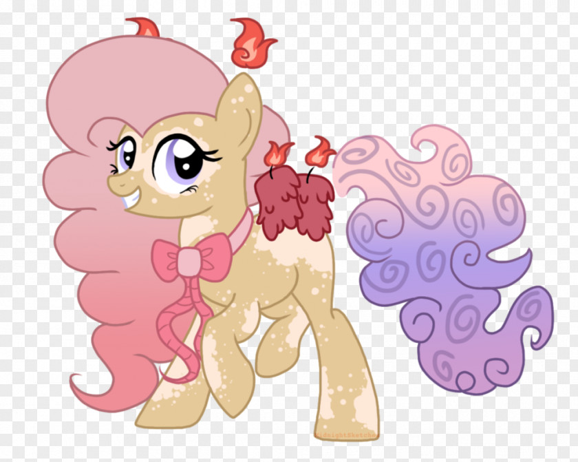 Sugar Cookie Horse Pink M Animal Clip Art PNG