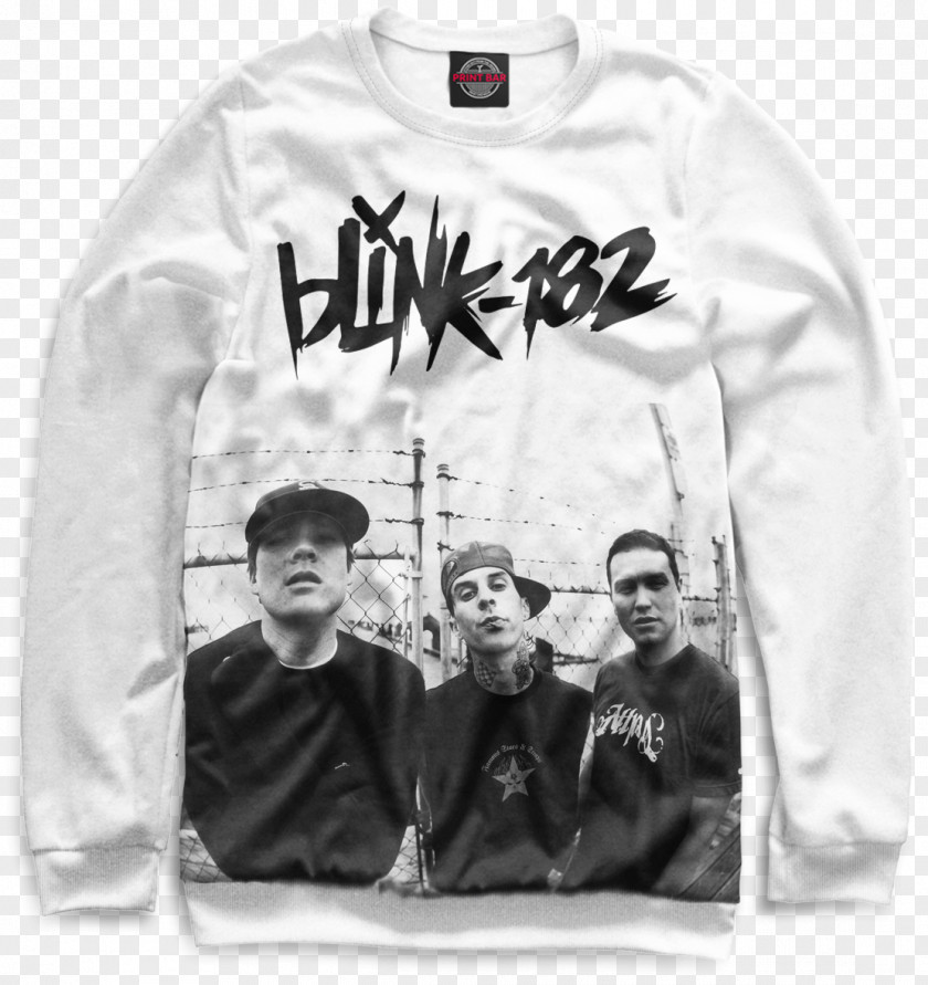 T-shirt Hoodie Blink-182 Принт PNG