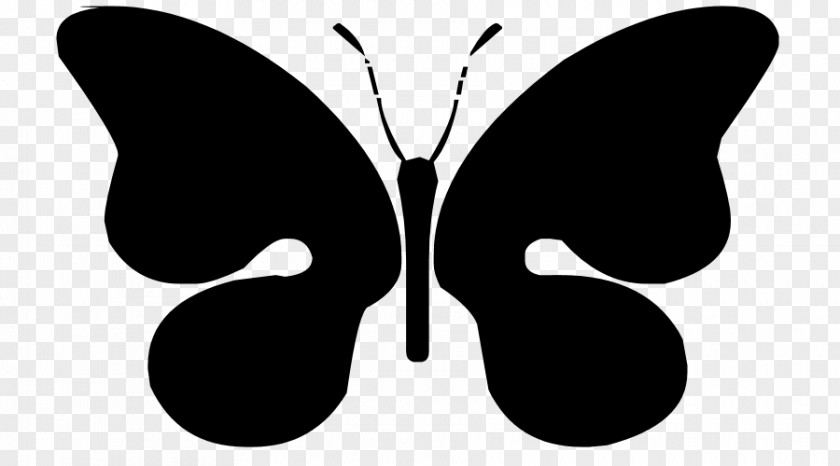 Butterfly Silhouette Logo Clip Art PNG