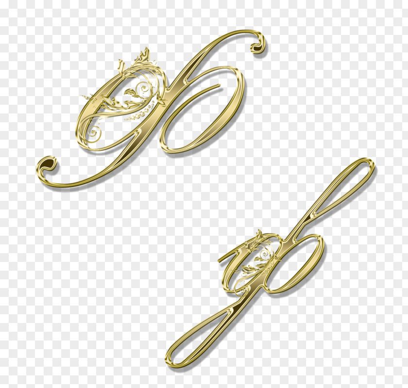 Ear Brass Gold Number PNG