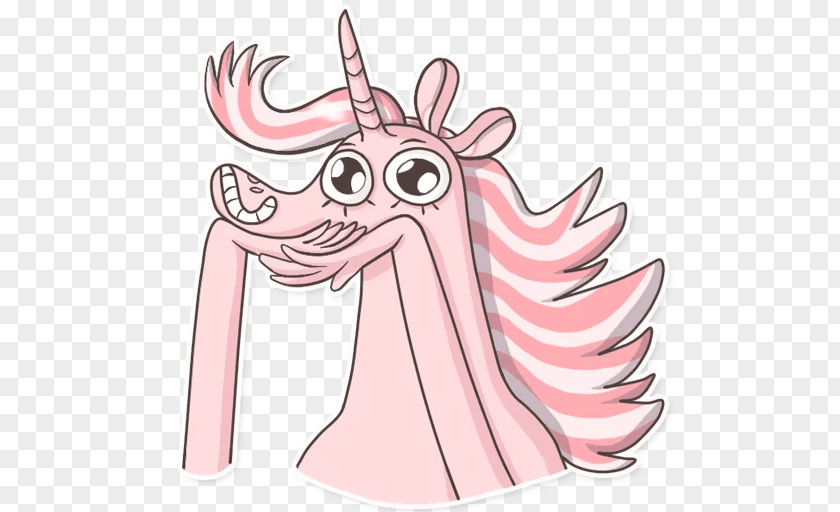 Horse Clip Art Nose Illustration Pink M PNG
