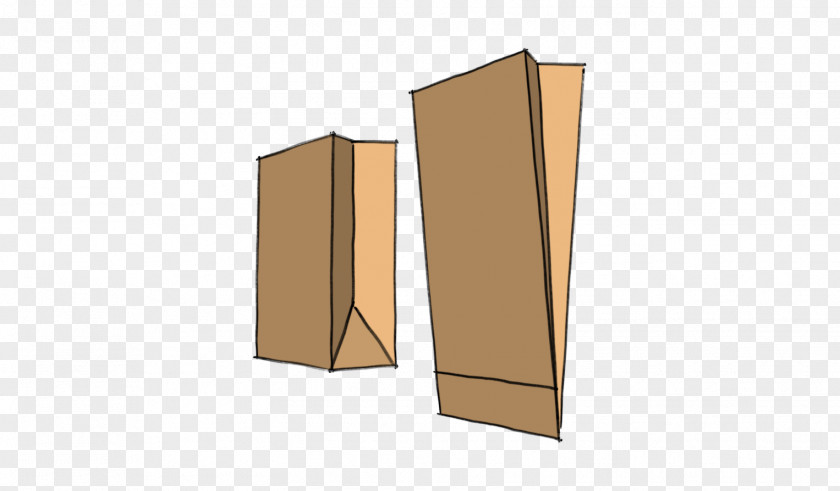 Kraft Paper Wood Stain Angle PNG