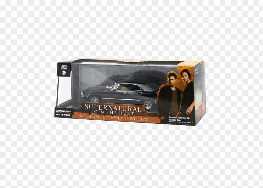 Supernatural Impala Chevrolet Model Car Die-cast Toy PNG