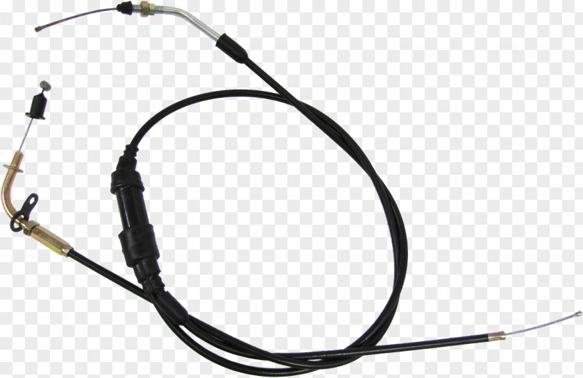 Traditional Throttle Electrical Cable Derbi Senda 50 Motorcycle PNG