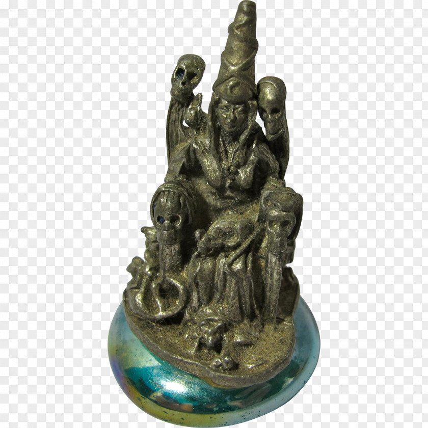 Bronze Sculpture Hecate Goddess PNG