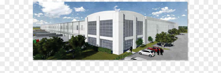 Distribution Center Window Architecture Property Roof Facade PNG
