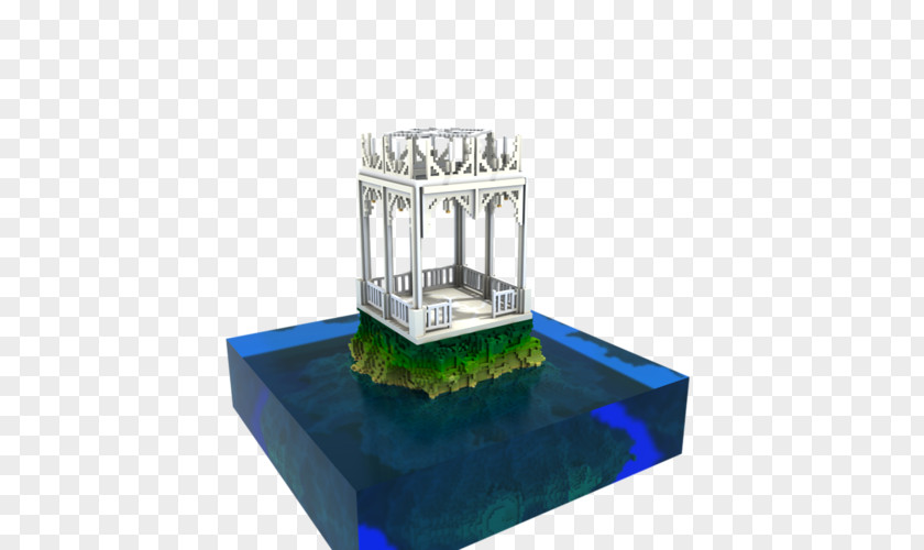 Holy Shrine Defender Voxel Computer Software Cube PNG