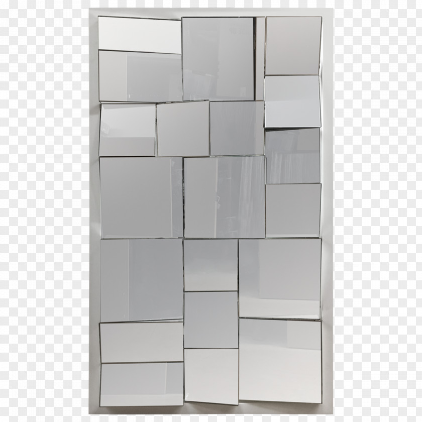 Wall Mirror Shelf Rectangle Designer PNG