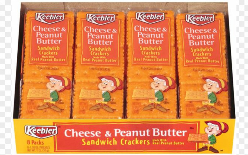 Cheese Peanut Butter And Jelly Sandwich Keebler & Crackers PNG