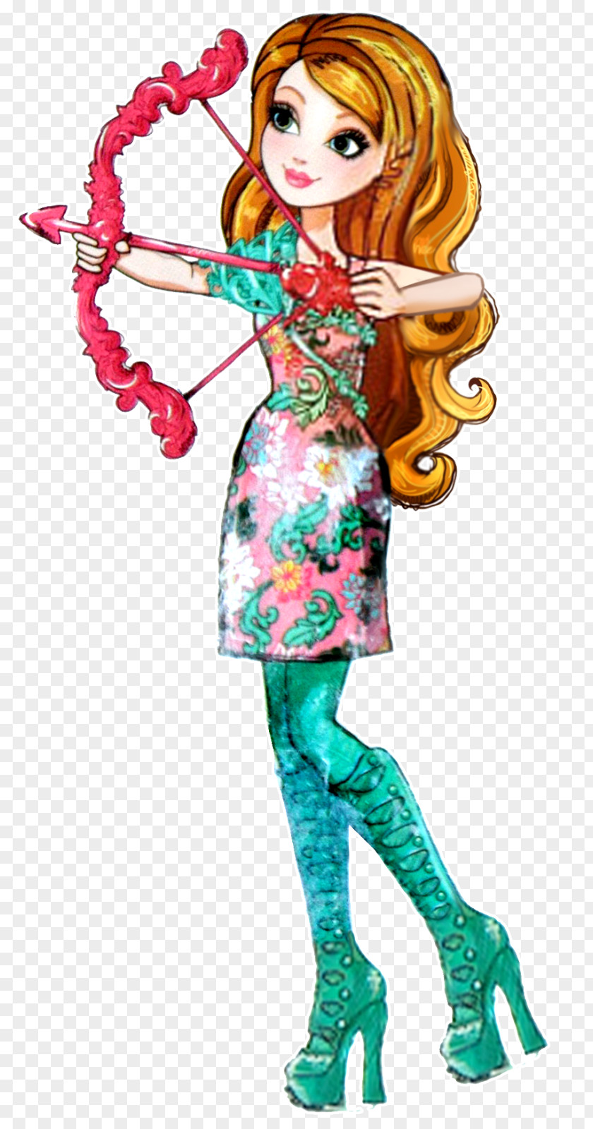 Cinderella Ever After High Archery Monster Doll PNG