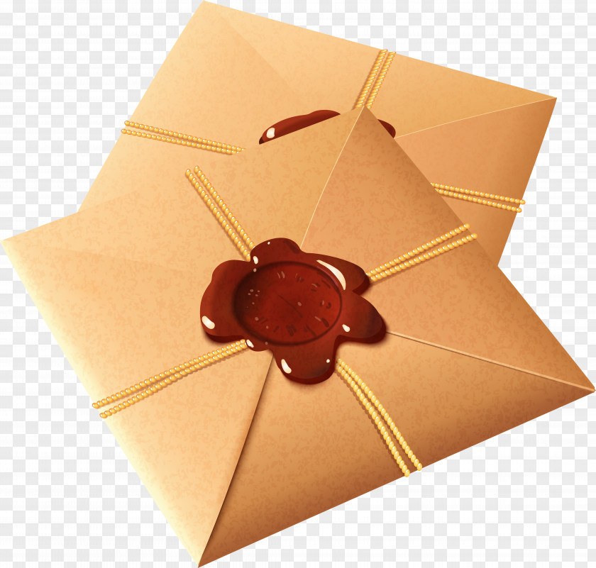 Envelope Paper Sealing Wax Image PNG