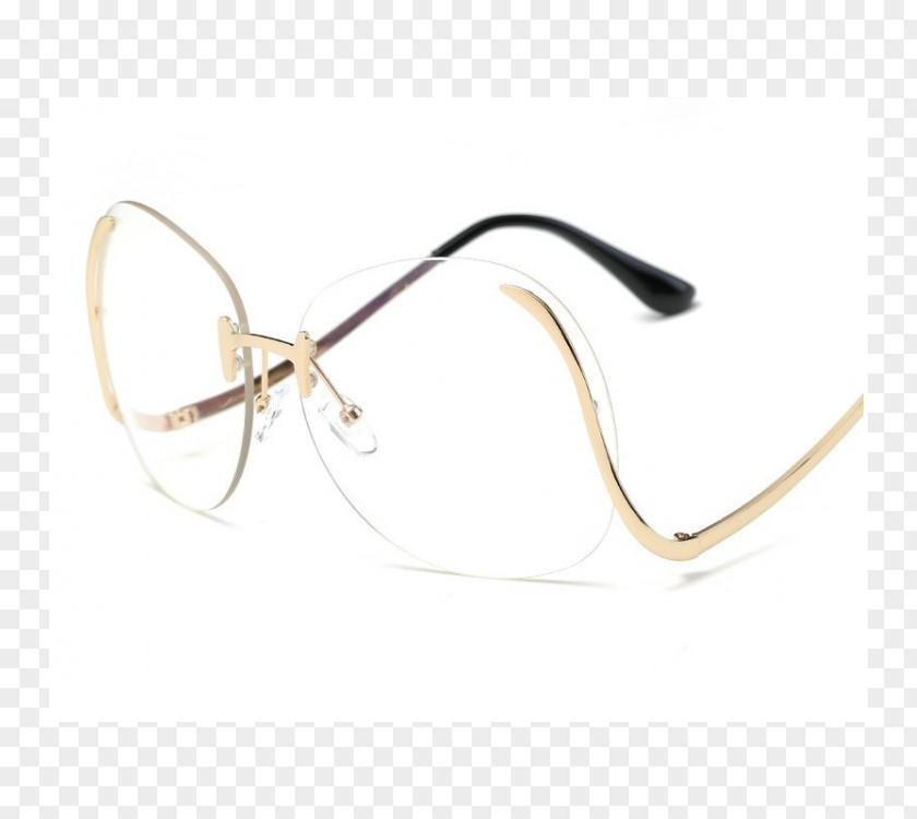Glasses Goggles Sunglasses Rimless Eyeglasses Eyewear PNG