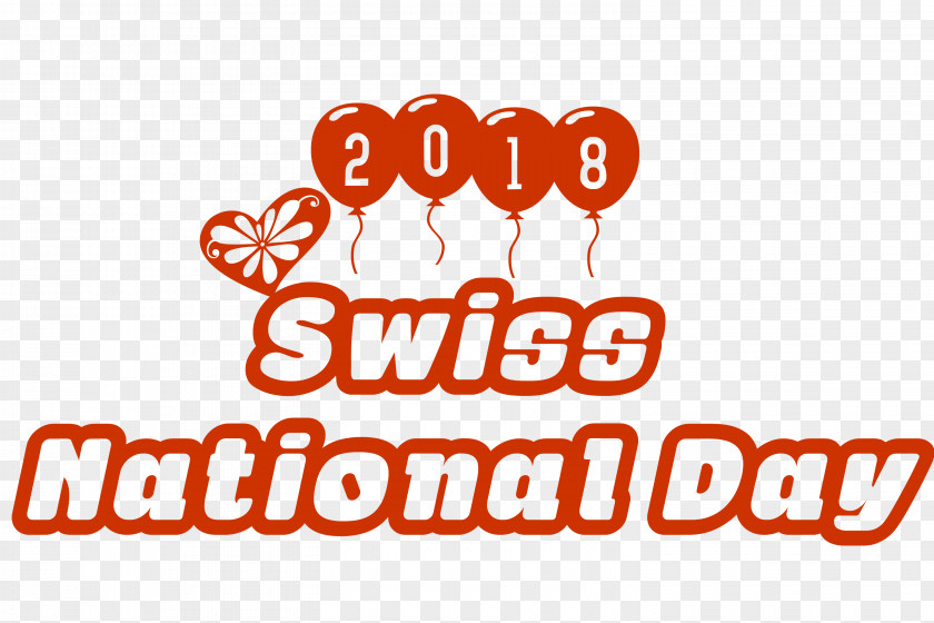 Happy Swiss National Day. PNG
