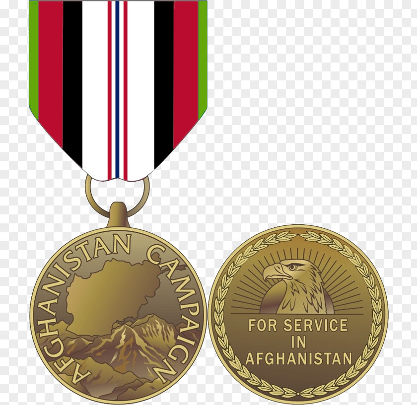 Campaign United States Afghanistan Medal PNG