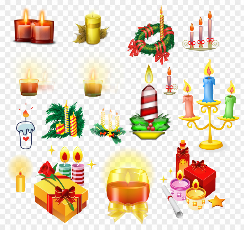 Candles Lossless Compression Clip Art PNG