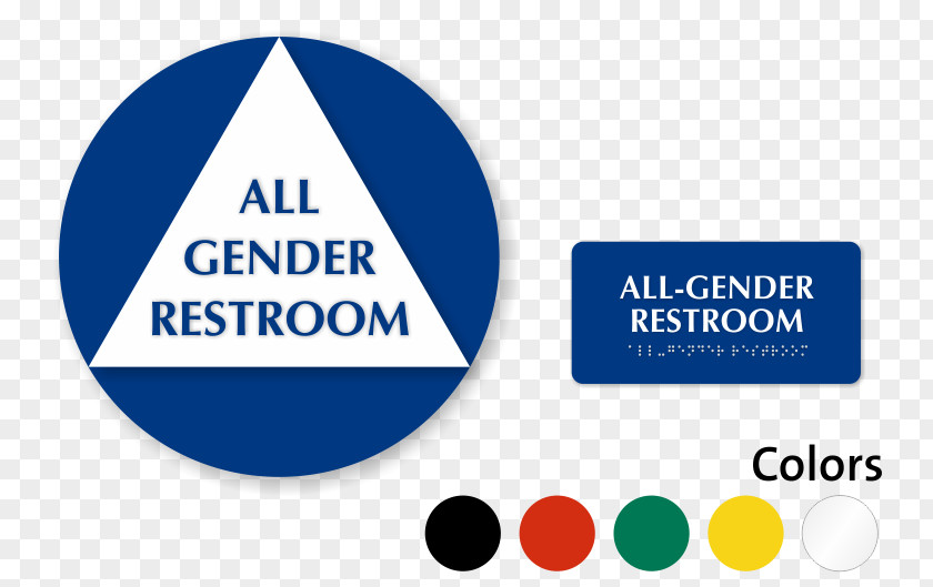 Gender Neutral Cartoon People Unisex Public Toilet Symbol Sign PNG