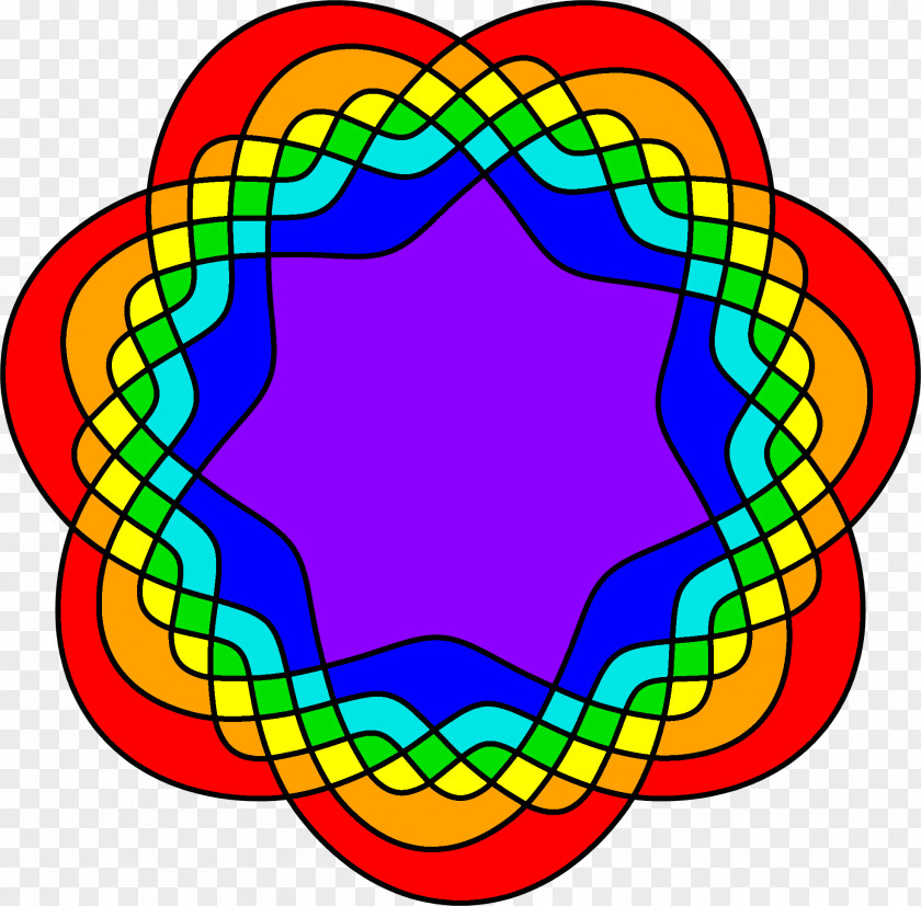 Illustrative Symmetry Circle Venn Diagram Clip Art PNG