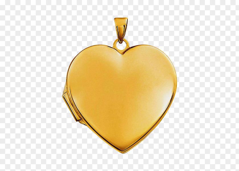 Jewellery Pendant Locket Yellow Amber PNG