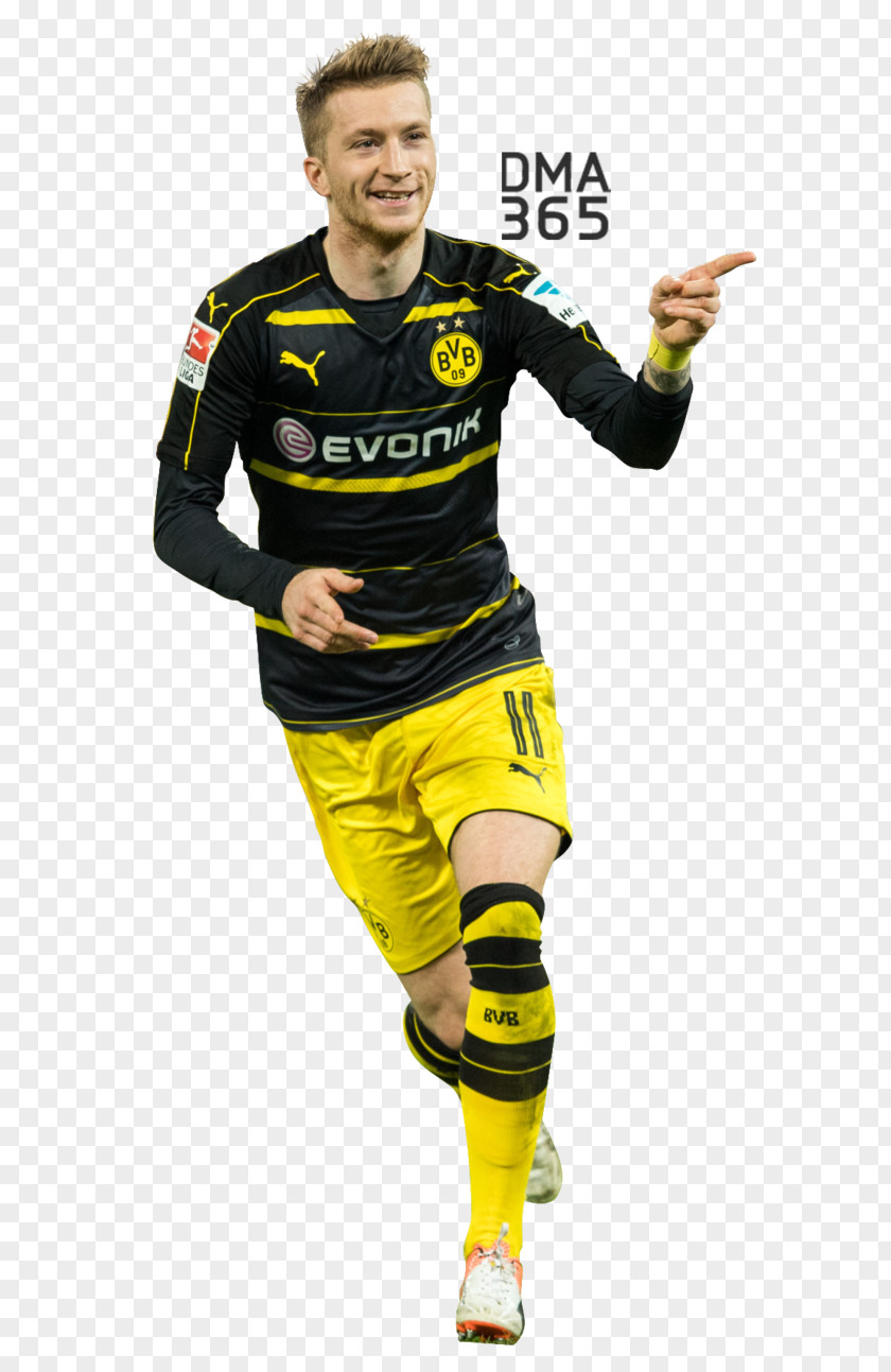 Marco Reus Borussia Dortmund Cheerleading Uniforms Football Player PNG