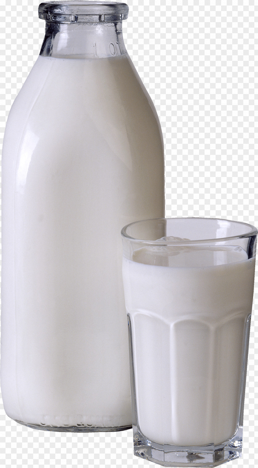 Milk Glass Bottle Soy Buttermilk Juice Grain PNG