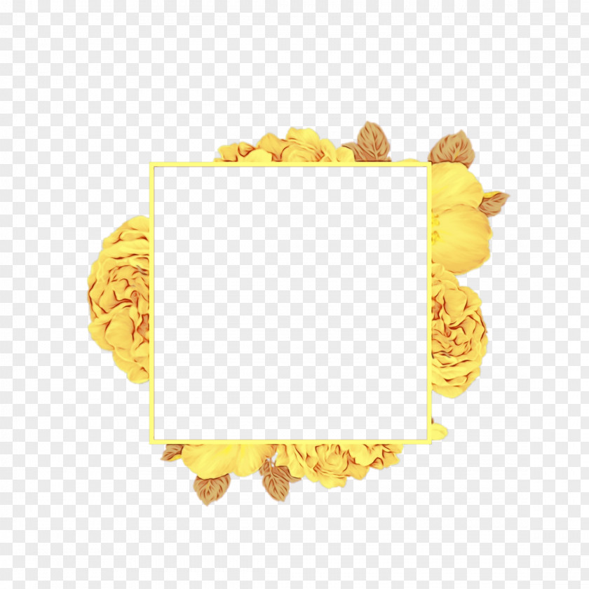 Rectangle Yellow Background PNG