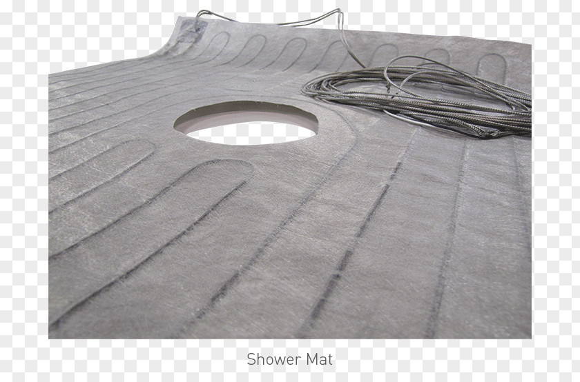 Shower Underfloor Heating Mat Carpet PNG
