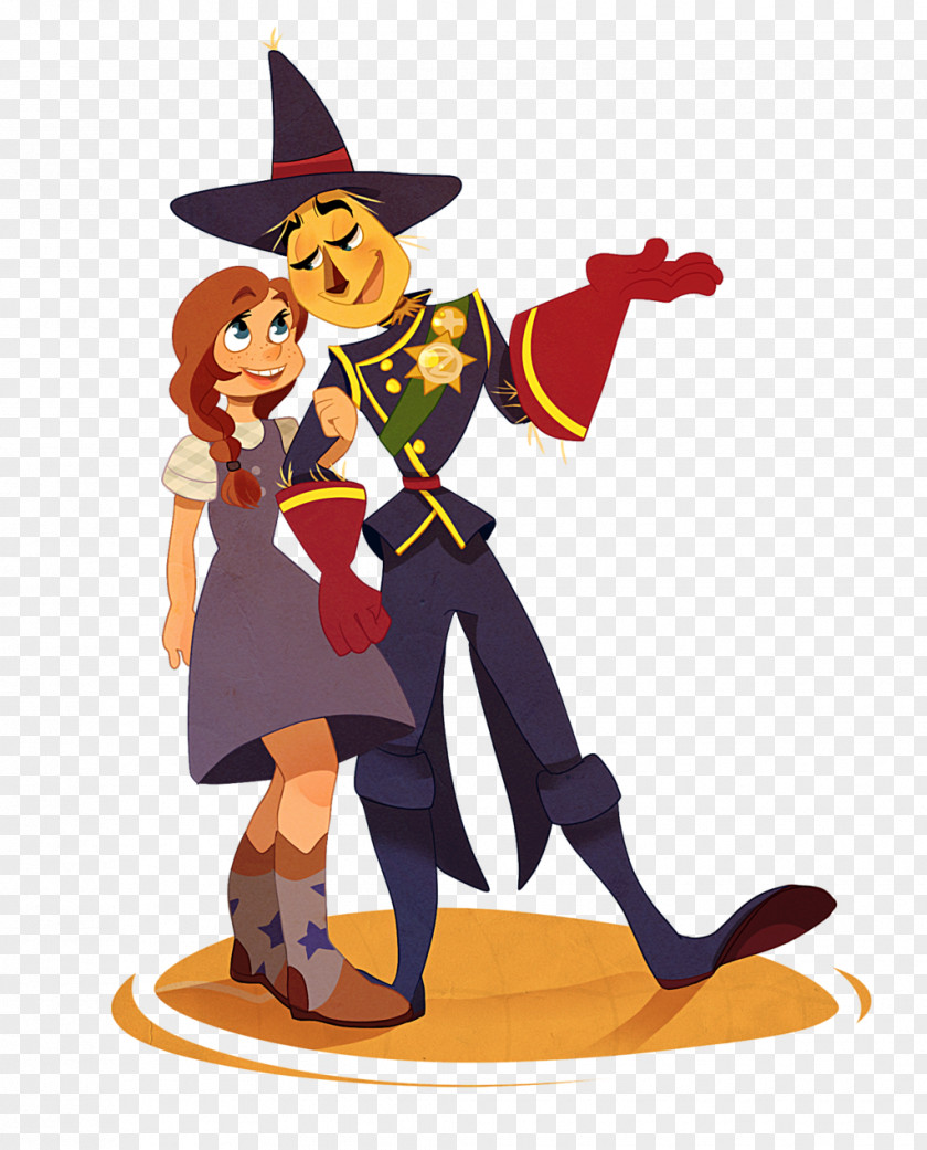 Twisted Clipart Dorothy Gale Scarecrow The Wonderful Wizard Of Oz Toto PNG