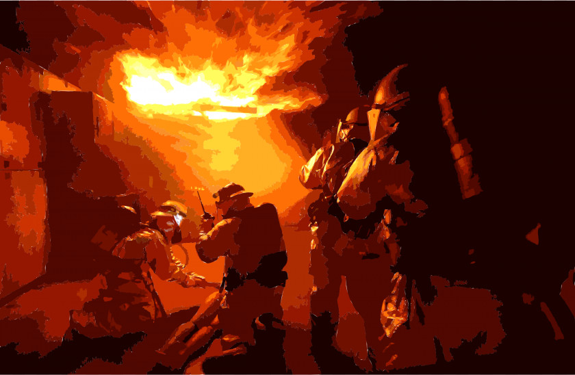 Firefighter Desktop Wallpaper Fire Department Firefighting PNG