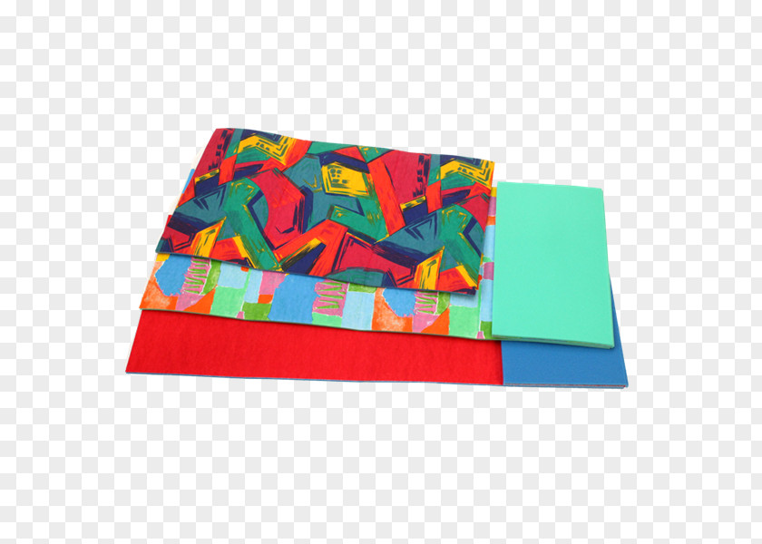 Yate Place Mats Textile Rectangle Turquoise PNG