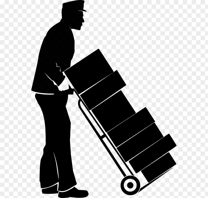 Fragile Life Mover Silhouette Relocation Clip Art PNG