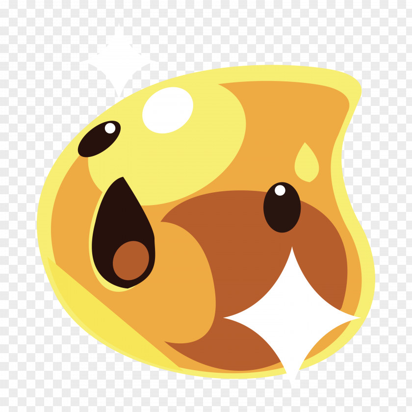 Gold Slime Rancher Video Game PNG
