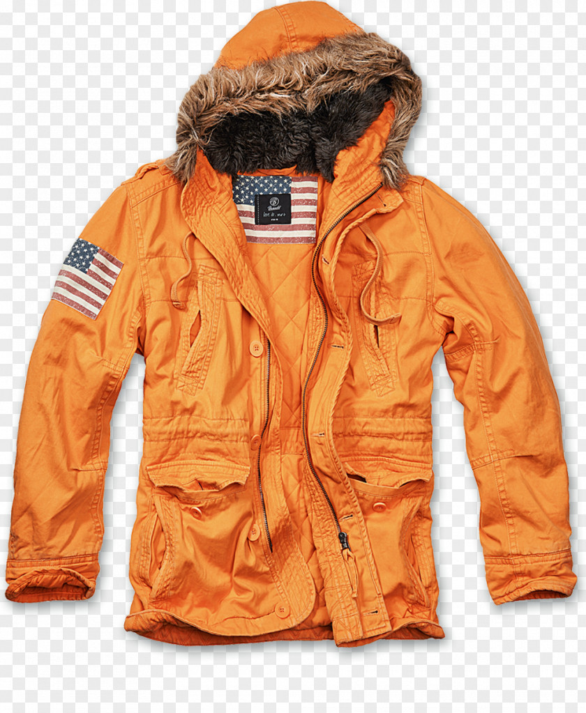 Jacket Parka M-1965 Field Orange Coat PNG