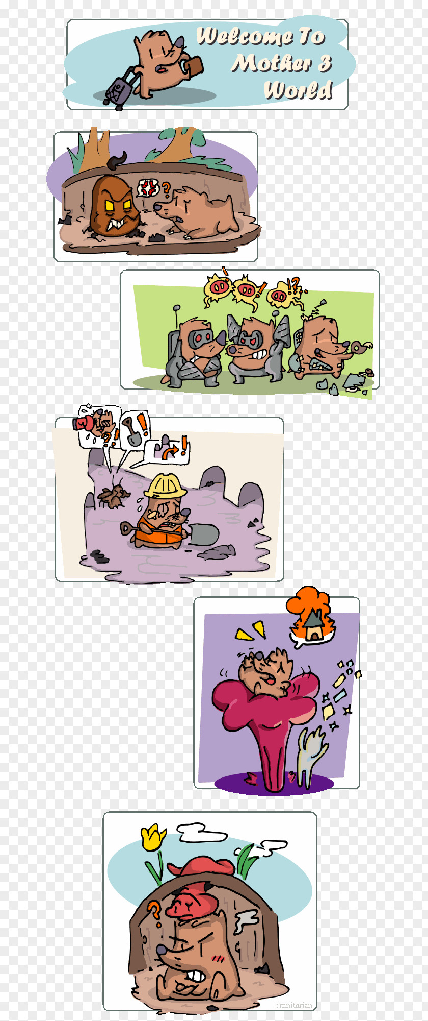 Mole Drawing Comics Cartoon Clip Art Illustration Character PNG