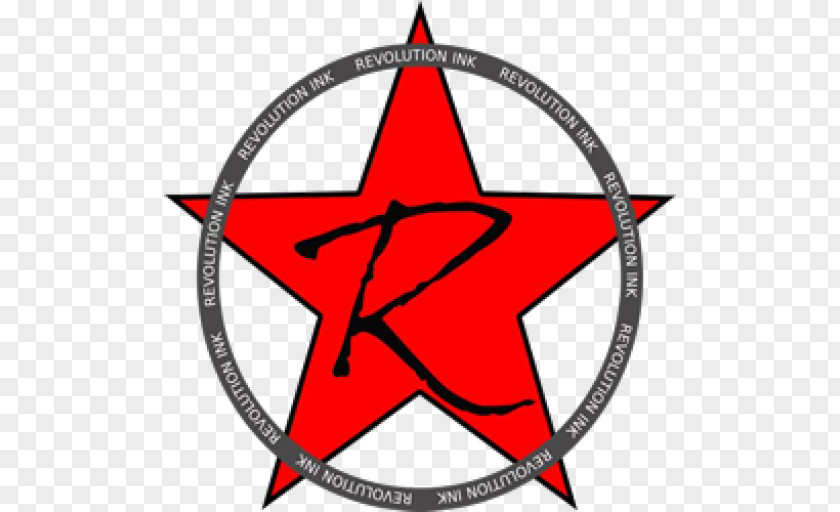 Revolution Red Star Color PNG